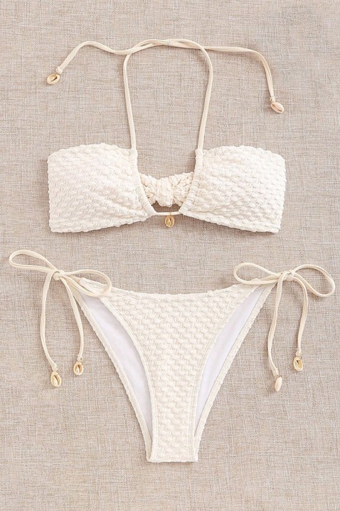 Бански TIOMEJA, Цвят: бял, IVET.BG - Твоят онлайн бутик.