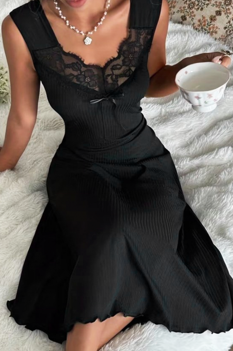 Рокля TANELIA, Цвят: черен, IVET.BG - Твоят онлайн бутик.