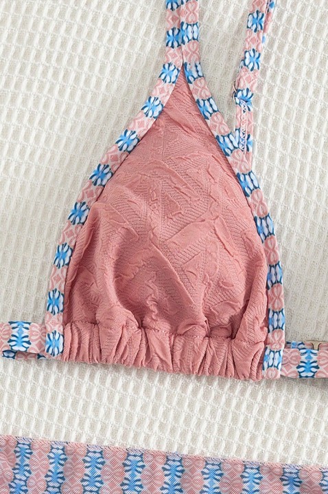 Плажен комплект SIMFOLRA PINK, Цвят: розов, IVET.BG - Твоят онлайн бутик.