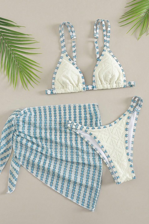 Плажен комплект SIMFOLRA WHITE, Цвят: бял, IVET.BG - Твоят онлайн бутик.