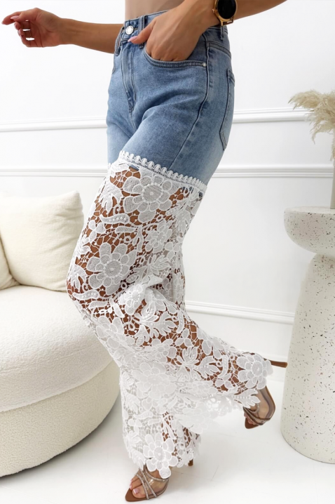 Дънки MELONZANA, Цвят: син, IVET.BG - Твоят онлайн бутик.