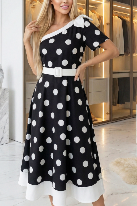 Рокля TRENDOLA BLACK, Цвят: черен, IVET.BG - Твоят онлайн бутик.