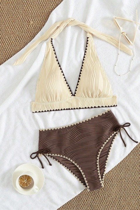 Бански VRENILMA, Цвят: кафяв, IVET.BG - Твоят онлайн бутик.