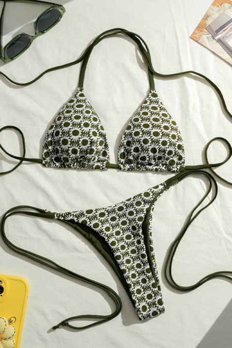 Бански KLORMEVA, Цвят: тъмнозелен, IVET.BG - Твоят онлайн бутик.