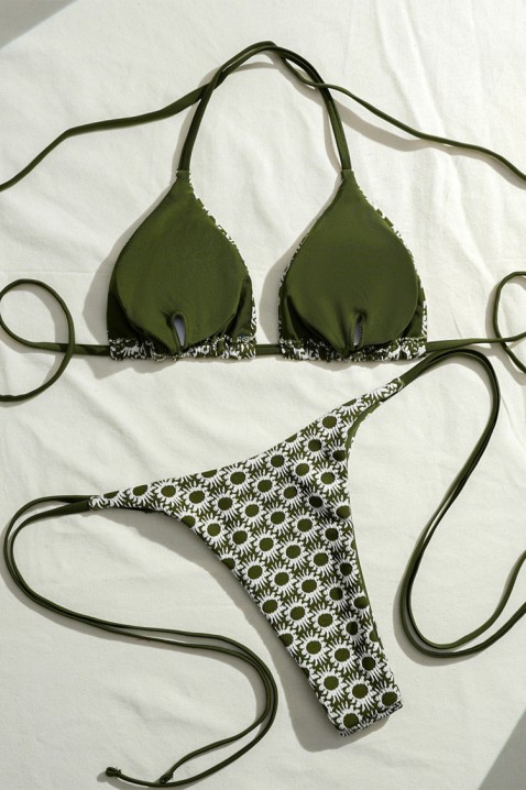 Бански KLORMEVA, Цвят: тъмнозелен, IVET.BG - Твоят онлайн бутик.