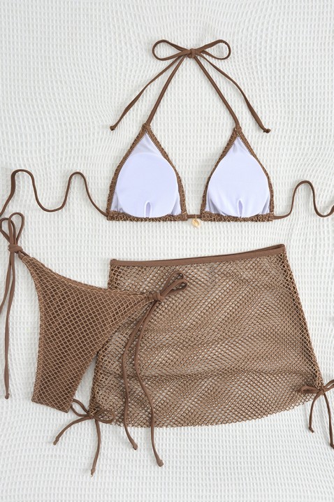 Плажен комплект FRENOSA BROWN, Цвят: кафяв, IVET.BG - Твоят онлайн бутик.