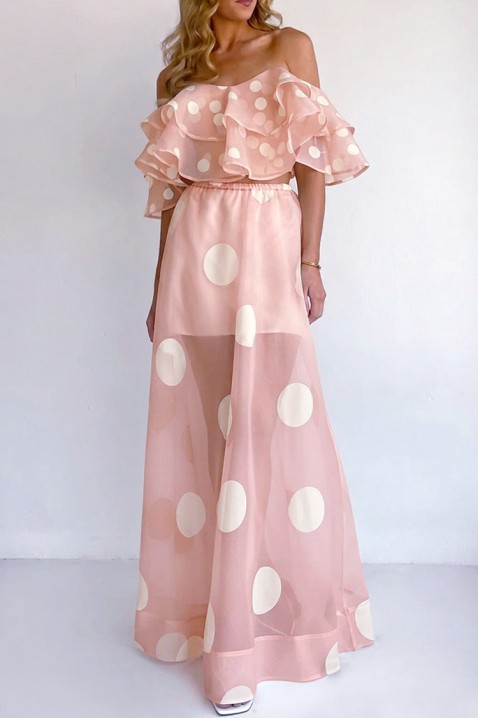 Комплект DLONDELA PUDRA, Цвят: пудра, IVET.BG - Твоят онлайн бутик.