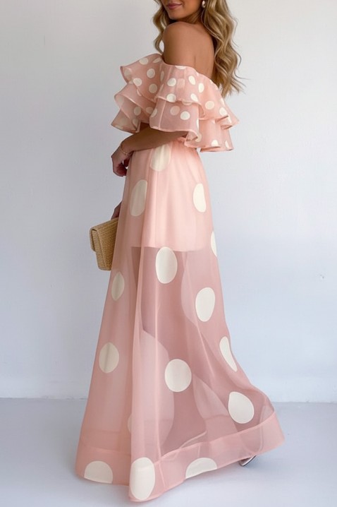 Комплект DLONDELA PUDRA, Цвят: пудра, IVET.BG - Твоят онлайн бутик.