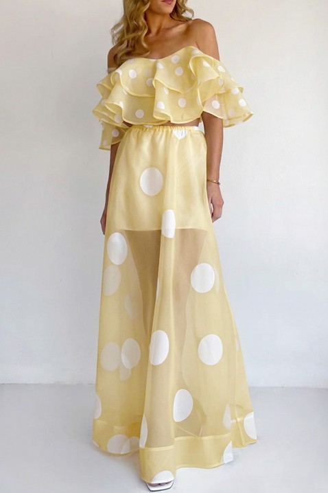 Комплект DLONDELA YELLOW, Цвят: жълт, IVET.BG - Твоят онлайн бутик.