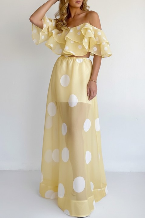 Комплект DLONDELA YELLOW, Цвят: жълт, IVET.BG - Твоят онлайн бутик.