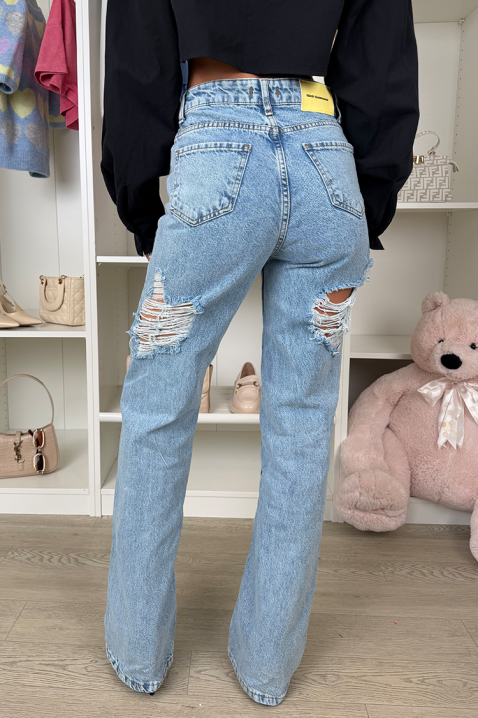 Дънки DEMINZA, Цвят: син, IVET.BG - Твоят онлайн бутик.