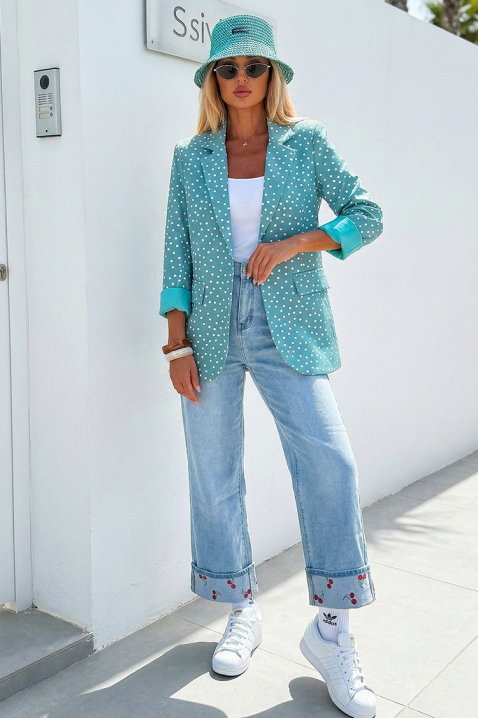 Сако MANDOLA MIINT, Цвят: мента, IVET.BG - Твоят онлайн бутик.