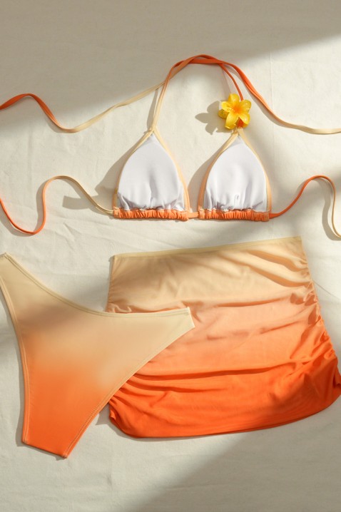 Плажен комплект BROLEMA, Цвят: оранжев, IVET.BG - Твоят онлайн бутик.