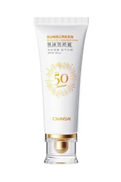 Слънцезащитен крем CAHNSAI Face Sunscreen SPF 50IVET.BG - Твоят онлайн бутик.