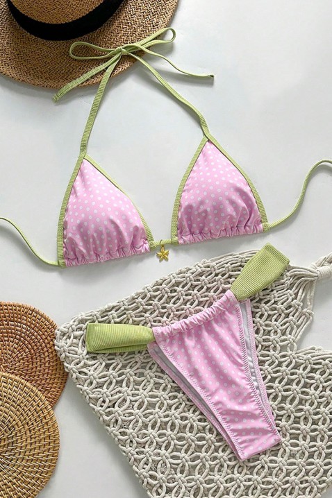 Бански TROXELA, Цвят: розов, IVET.BG - Твоят онлайн бутик.