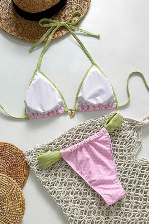 Бански TROXELA, Цвят: розов, IVET.BG - Твоят онлайн бутик.