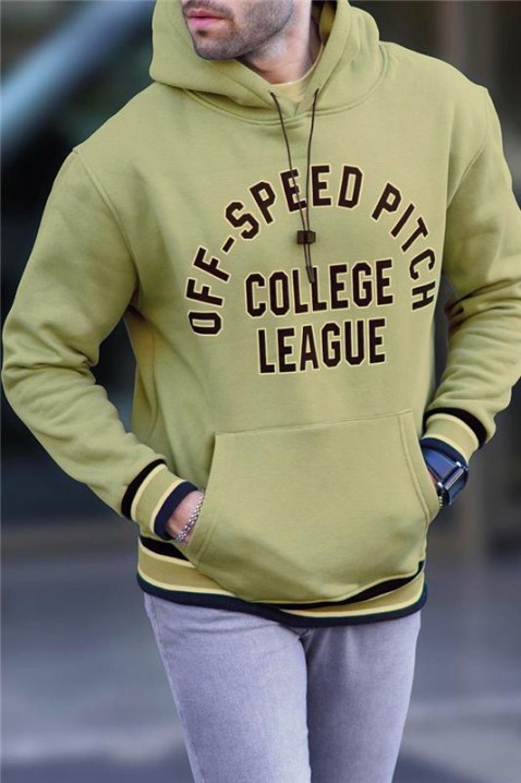 Мъжки суичър FRELDO MINT, Цвят: мента, IVET.BG - Твоят онлайн бутик.