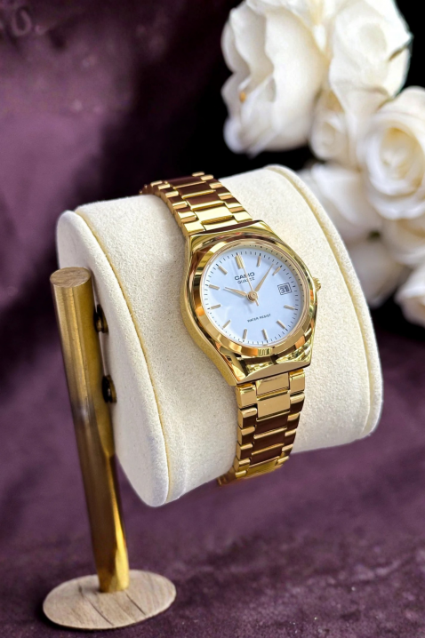 Дамски часовник Casio LTP-1170N-7ARDF, Цвят: златен, IVET.BG - Твоят онлайн бутик.