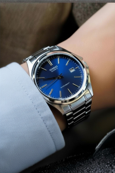 Дамски часовник Casio LTP-1183A-2ADF, Цвят: сребърен, IVET.BG - Твоят онлайн бутик.