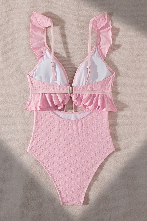 Цял бански LEANOMA, Цвят: розов, IVET.BG - Твоят онлайн бутик.