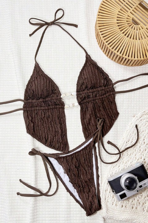 Бански VEOXIRA BROWN, Цвят: кафяв, IVET.BG - Твоят онлайн бутик.