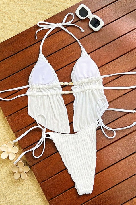 Бански VEOXIRA WHITE, Цвят: бял, IVET.BG - Твоят онлайн бутик.