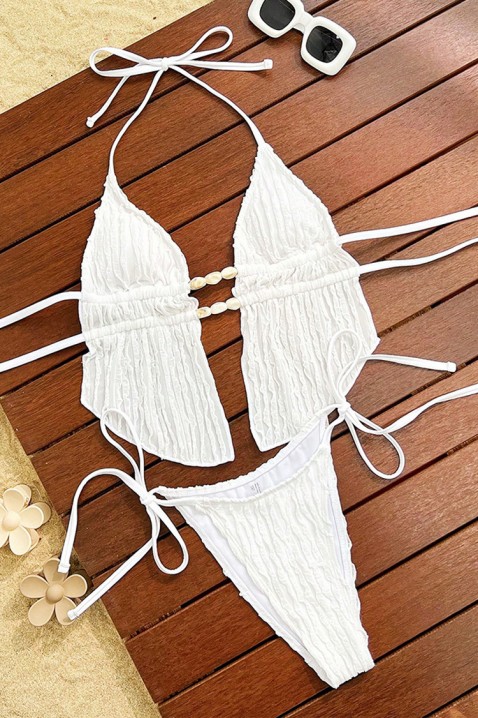 Бански VEOXIRA WHITE, Цвят: бял, IVET.BG - Твоят онлайн бутик.