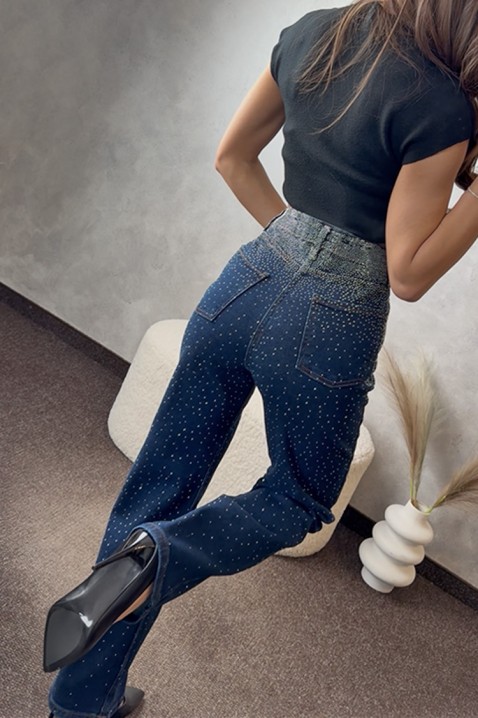 Дънки PLOMENDA NAVY, Цвят: тъмносин, IVET.BG - Твоят онлайн бутик.