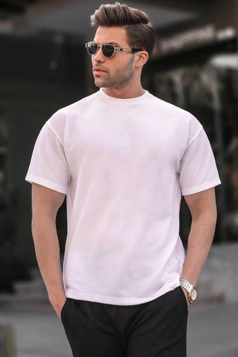 Мъжка тениска LOMENZO ECRU, Цвят: кафяв, IVET.BG - Твоят онлайн бутик.