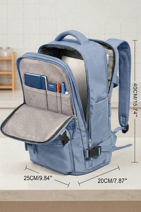 Раница за ръчен багаж RAYANAIR ROLNEZA SKY, Цвят: светлосин, IVET.BG - Твоят онлайн бутик.