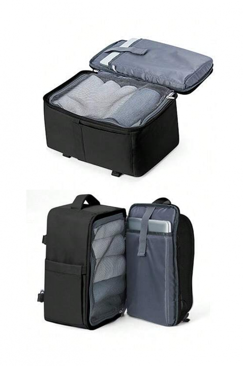 Раница за ръчен багаж RAYANAIR WINZONA BLACK, Цвят: черен, IVET.BG - Твоят онлайн бутик.