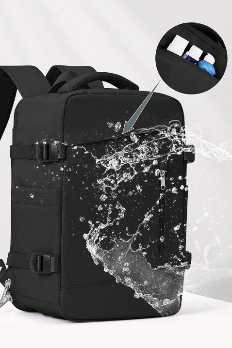 Раница за ръчен багаж RAYANAIR WINZONA BLACK, Цвят: черен, IVET.BG - Твоят онлайн бутик.