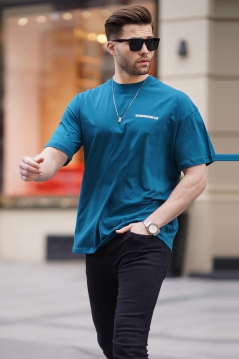 Мъжка тениска MOLVENZO BLUE, Цвят: син, IVET.BG - Твоят онлайн бутик.