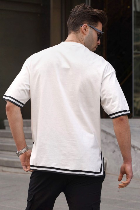 Мъжка тениска VLOMENZO ECRU, Цвят: екрю, IVET.BG - Твоят онлайн бутик.