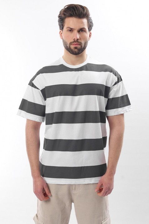 Мъжка тениска RELDONZO GREY, Цвят: сив, IVET.BG - Твоят онлайн бутик.