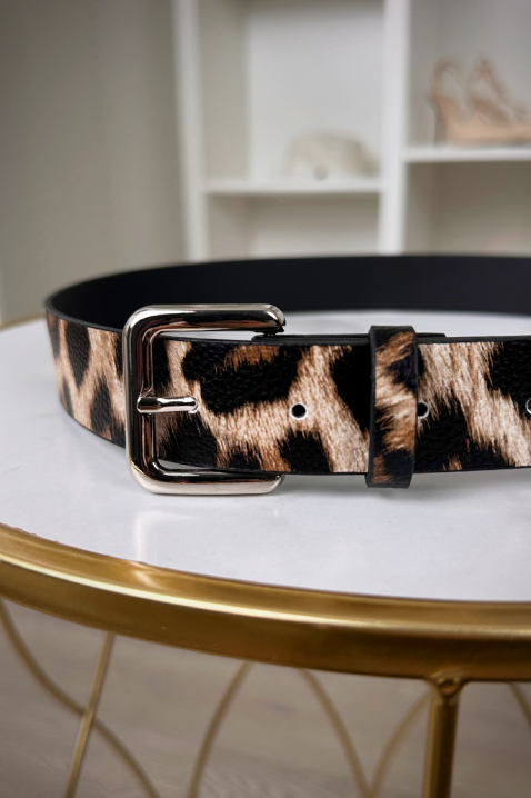 Колан ZAVONIA, Цвят: леопард, IVET.BG - Твоят онлайн бутик.