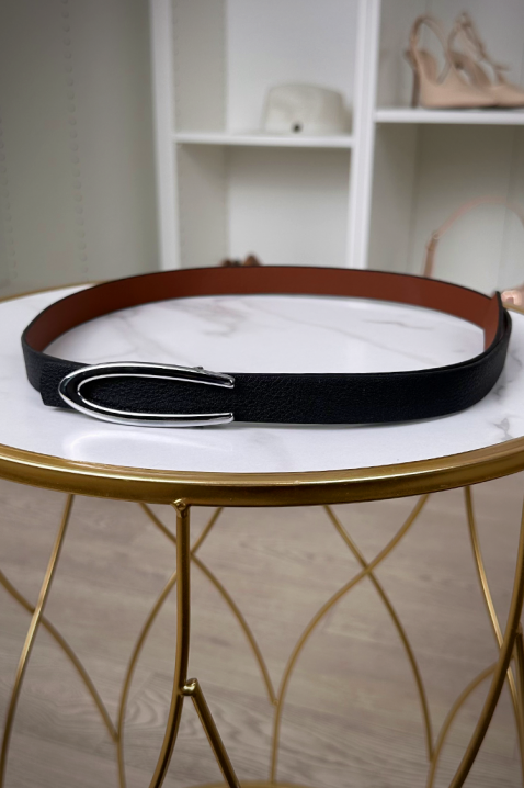 Колан KALONERA, Цвят: черен, IVET.BG - Твоят онлайн бутик.