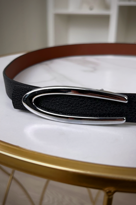 Колан KALONERA, Цвят: черен, IVET.BG - Твоят онлайн бутик.