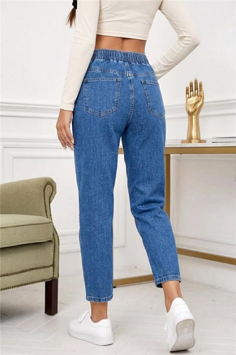 Дънки KALVORSA, Цвят: син, IVET.BG - Твоят онлайн бутик.