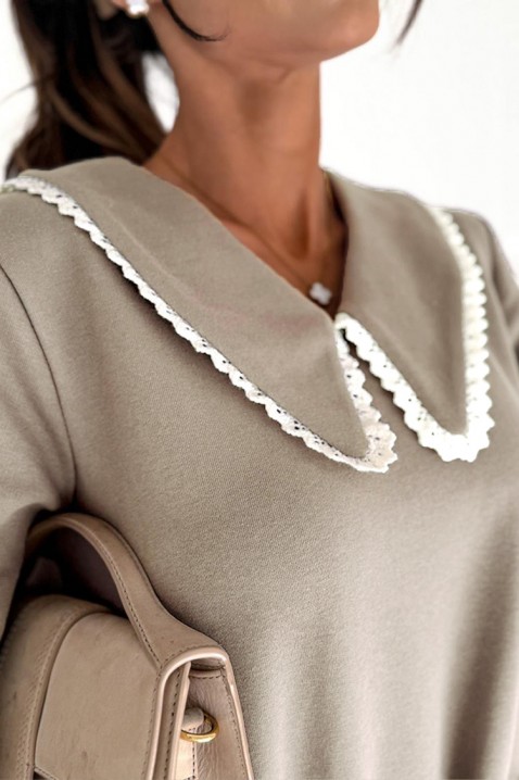 Рокля VANORLA BEIGE, Цвят: беж, IVET.BG - Твоят онлайн бутик.