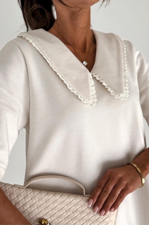 Рокля VANORLA WHITE, Цвят: бял, IVET.BG - Твоят онлайн бутик.