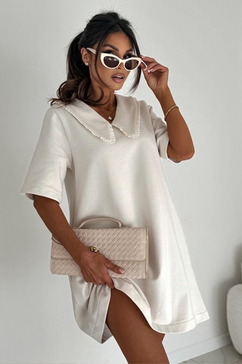 Рокля VANORLA WHITE, Цвят: бял, IVET.BG - Твоят онлайн бутик.