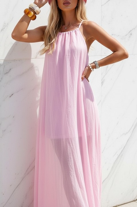 Рокля LONZELA PUDRA, Цвят: пудра, IVET.BG - Твоят онлайн бутик.