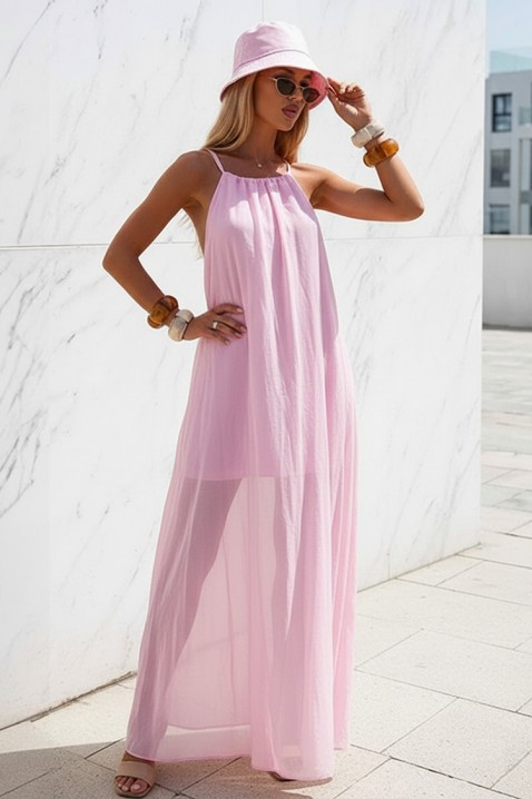 Рокля LONZELA PUDRA, Цвят: пудра, IVET.BG - Твоят онлайн бутик.