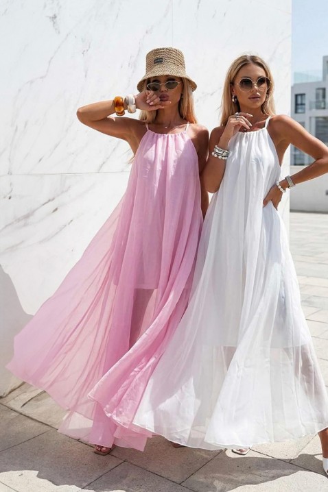 Рокля LONZELA PUDRA, Цвят: пудра, IVET.BG - Твоят онлайн бутик.