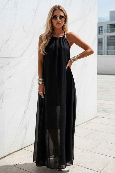 Рокля LONZELA BLACK, Цвят: черен, IVET.BG - Твоят онлайн бутик.