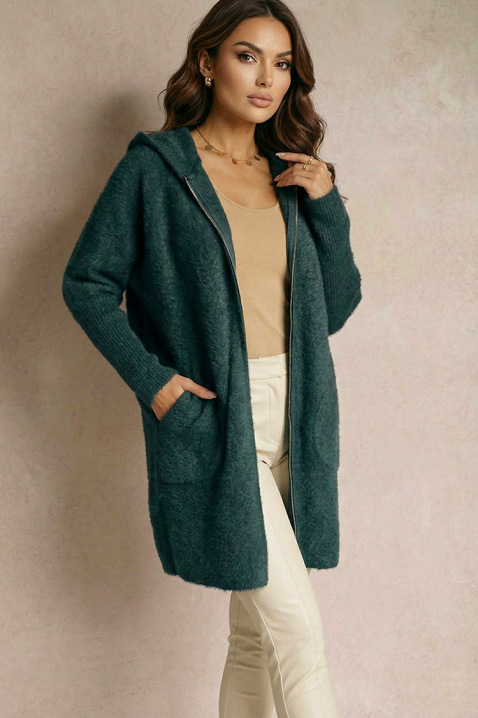 Наметка ERNIOFA PETROL, Цвят: петрол, IVET.BG - Твоят онлайн бутик.