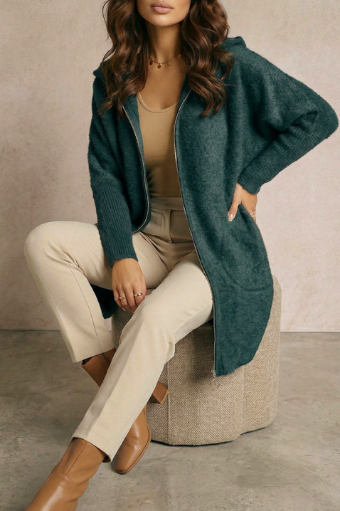 Наметка ERNIOFA PETROL, Цвят: петрол, IVET.BG - Твоят онлайн бутик.