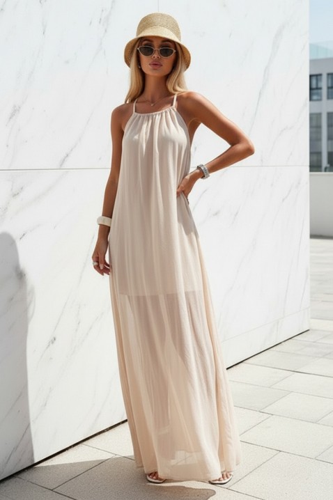 Рокля LONZELA BEIGE, Цвят: беж, IVET.BG - Твоят онлайн бутик.