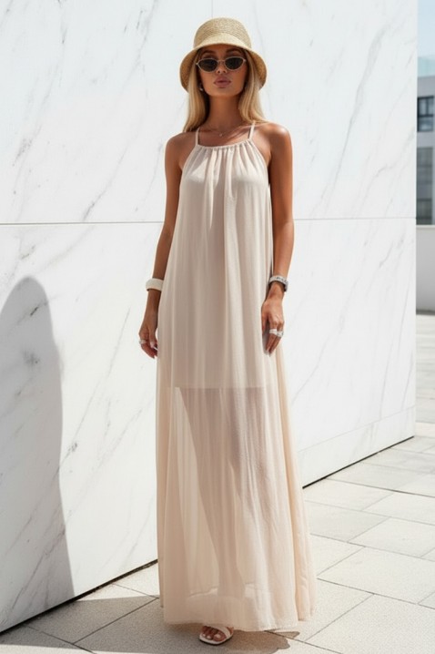 Рокля LONZELA BEIGE, Цвят: беж, IVET.BG - Твоят онлайн бутик.